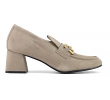(image for) Outlet Online Heeled moccasin in suede F0817888-0183